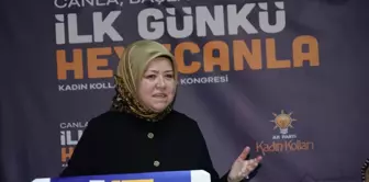 AK Parti Polatlı İlçe Kadın Kolları Kongresi'nde Şerife Ceylan Yeniden Başkan Seçildi