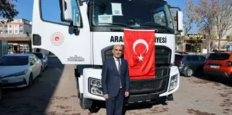 Gaziantep'in Araban İlçesi Yeni Çöp Toplama Aracına Kavuştu