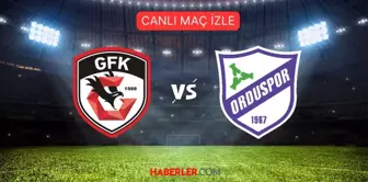 ZİRAAT TÜRKİYE KUPASI Gaziantep FK-52 Orduspor FK maçı CANLI, HD izle! Gaziantep FK-52 Orduspor FK maçı saat kaçta, hangi kanalda?