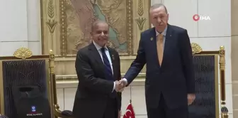 Cumhurbaşkanı Erdoğan, Pakistan Başbakanı Şerif ile görüştü