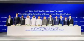 Dubai Metro Mavi Hat Projesi İhalesini Türk Konsorsiyumu Kazandı