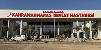 Kahramanmaraş Devlet Hastanesi Ocak'ta Hasta Kabulüne Başlıyor