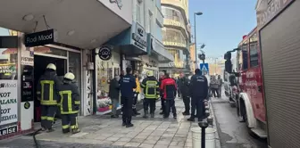 Kayseri'de Giyim Mağazasında Yangın