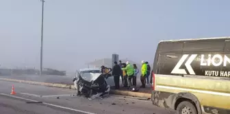 Konya'da İki Ayrı Trafik Kazasında 2 Sürücü Yaralandı