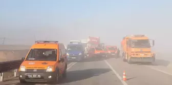 Konya'da Zincirleme Trafik Kazası: 8 Yaralı