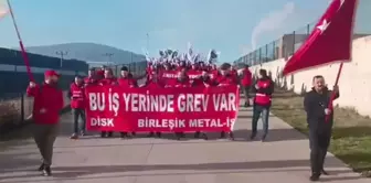 Metal İşçileri Bir Fabrikada Daha Grev Başladı