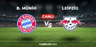 Bayern Münih Leipzig CANLI izle! (ŞİFRESİZ) Bayern Münih Leipzig maçı hangi kanalda, canlı yayın nerede ve nasıl izlenir?