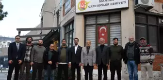 Manisa TSO Başkanı Yılmaz'dan Gazeteciler Cemiyeti'ne Destek Ziyareti