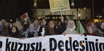 Ankara'da İsrail'in Saldırılarına Protesto Yürüyüşü