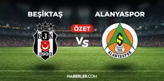 Beşiktaş Alanyaspor maç özeti ve golleri izle! (VİDEO) Beşiktaş Alanyaspor geniş özeti! Golleri kim attı, maç kaç kaç bitti?