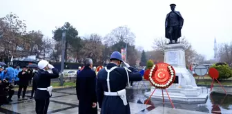 Atatürk'ün Edirne'ye Gelişinin 94. Yıl Dönümü Törenle Kutlandı