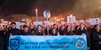 KKTC'de İsias Otel davası için protesto düzenlendi: Şampiyon melekler için adalet