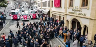 Taşköprü Belediyesi Yeni Çöp Kamyonlarını Tanıttı