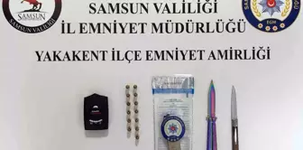 Samsun'da Narkotik Denetimlerinde Kaçak Silah ve Teçhizat Ele Geçirildi