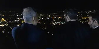 Hakan Fidan ve Ahmed eş-Şera, Kasyun Dağı'ndan Şam'ı Seyretti