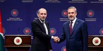 Dışişleri Bakanı Hakan Fidan, Ürdün'ün Dışişleri Bakanı Ayman Safadi ile görüştü