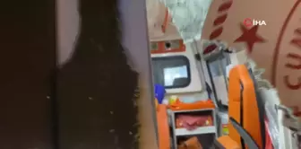 Diyarbakır'da Ambulansa Taşlı Saldırı