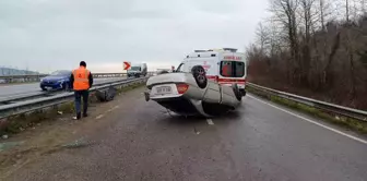 Zonguldak'ta Trafik Kazası: 3 Yaralı