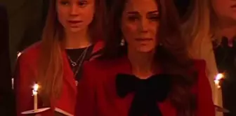 Kanser tedavisi gören Kate Middleton, Noel etkinliğinde duygusal anlar yaşadı