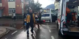 Konya'da Elektrikli Bisiklet Sürücüsü Otomobille Çarpıştı