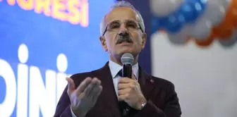 Ulaştırma ve Altyapı Bakanı Uraloğlu, AK Parti Adıyaman Kongresi'nde konuştu Açıklaması