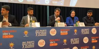 AK Parti Siirt Gençlik Kolları 7. Olağan Kongresi Yapıldı