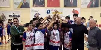 Kayseri U-14 Erkekler Basketbol Ligi'nde Şampiyon Kayseri Bahçeşehir Koleji