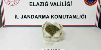 Elazığ'da Uyuşturucu Operasyonu: 1 Kilo 429 Gram Esrar Ele Geçirildi