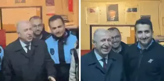 Ümit Özdağ ile zabıtalar arasında dikkat çeken diyalog