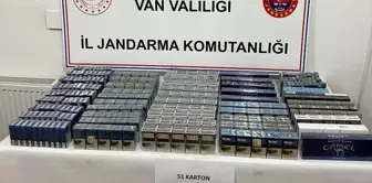 Muradiye'de 510 Paket Kaçak Sigara Ele Geçirildi