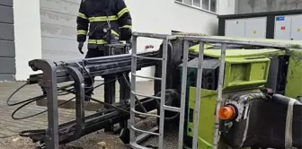 Bursa'da Forklift Kazasında Operatör Hayatını Kaybetti