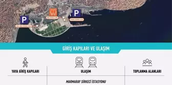 Filistin İçin Galata Köprüsü'nde Büyük Eylem