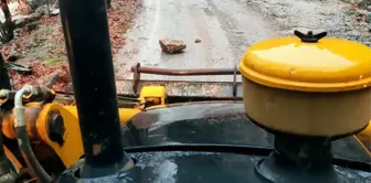 İslahiye'de Heyelan Nedeniyle Kapanan Yol Yeniden Açıldı