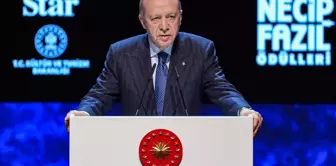 Cumhurbaşkanı Erdoğan, Necip Fazıl Ödülleri Töreni'nde konuştu: (1)