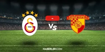 Galatasaray Göztepe maçı kaç kaç, bitti mi? MAÇ SONUCU! Galatasaray Göztepe golleri kim attı, canlı maç anlatımı!