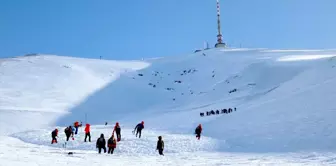 Palandöken'de Çığ Tatbikatı Gerçekleştirildi