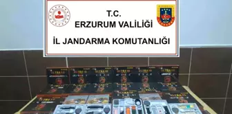 Erzurum'da Jandarmadan Kaçakçılığa Darbe