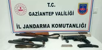 Gaziantep'te Silah Kaçakçılığı Operasyonu: 18 Silah Ele Geçirildi