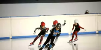 Erzurum Palandöken'de Short Track Kış Oyunları Başladı