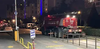 İstanbul Küçükçekmece'de Yangın Paniği