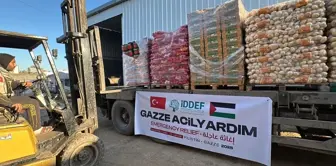 İDDEF Gazze'ye 36 Ton Taze Gıda Gönderdi