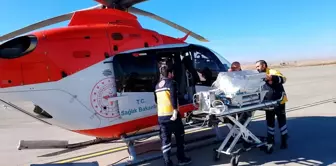 Kalp Rahatsızlığı Olan Bebek, Ambulans Helikopterle Konya'ya Sevk Edildi