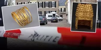 Historical artifact theft in the Netherlands: Gold helmet and bracelets belonging to Romania were stolen.