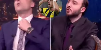 The host's comment was even more explosive: Burak Yılmaz's reaction upon hearing Dzeko's name became a sensation.