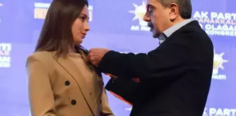 Turkey's youngest mayor has joined the AK Party.