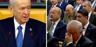 Bahçeli's difficult moments! After reading the names one by one, he couldn't hold back his tears.