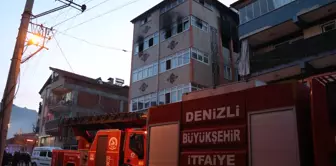 In Denizli, a mother who saved her child by throwing them from the 4th floor during a fire that broke out from the stove has lost her life.