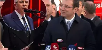 Ekrem İmamoğlu's response to the question about Mansur Yavaş became a sensation.