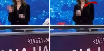 Kübra Par's hand gesture made a splash on live broadcast.