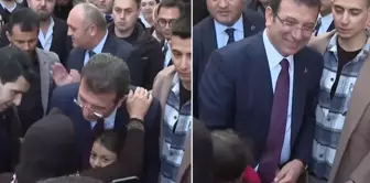 An elderly woman warns İmamoğlu: Speak carefully, or you might get thrown inside.